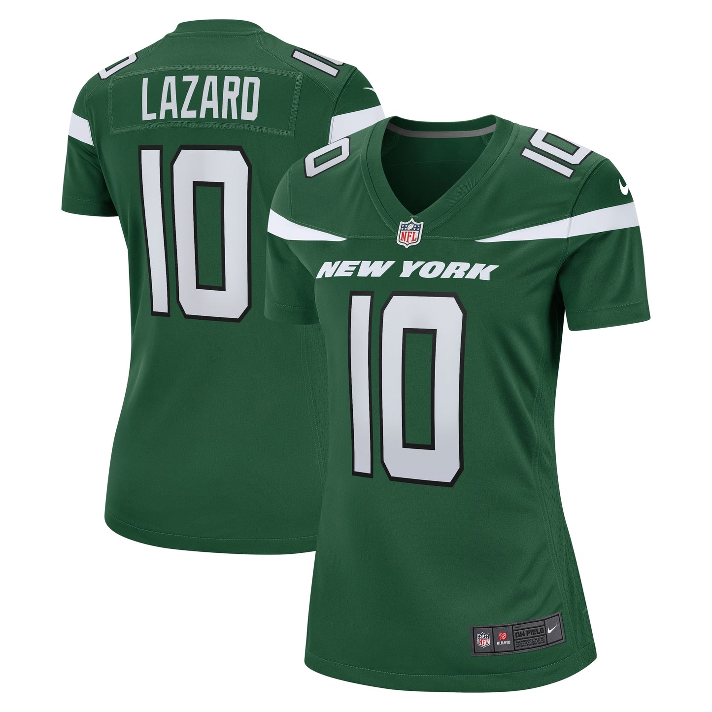 Allen Lazard New York Jets Nike Women's Game Player Jersey - Gotham Green