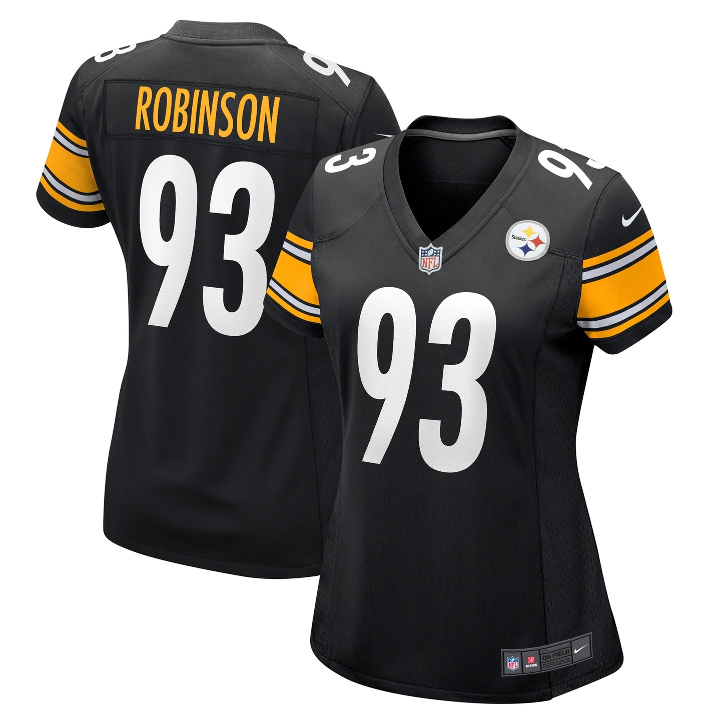 Mark Robinson Pittsburgh Steelers Nike Women's Game Player Jersey - Black
