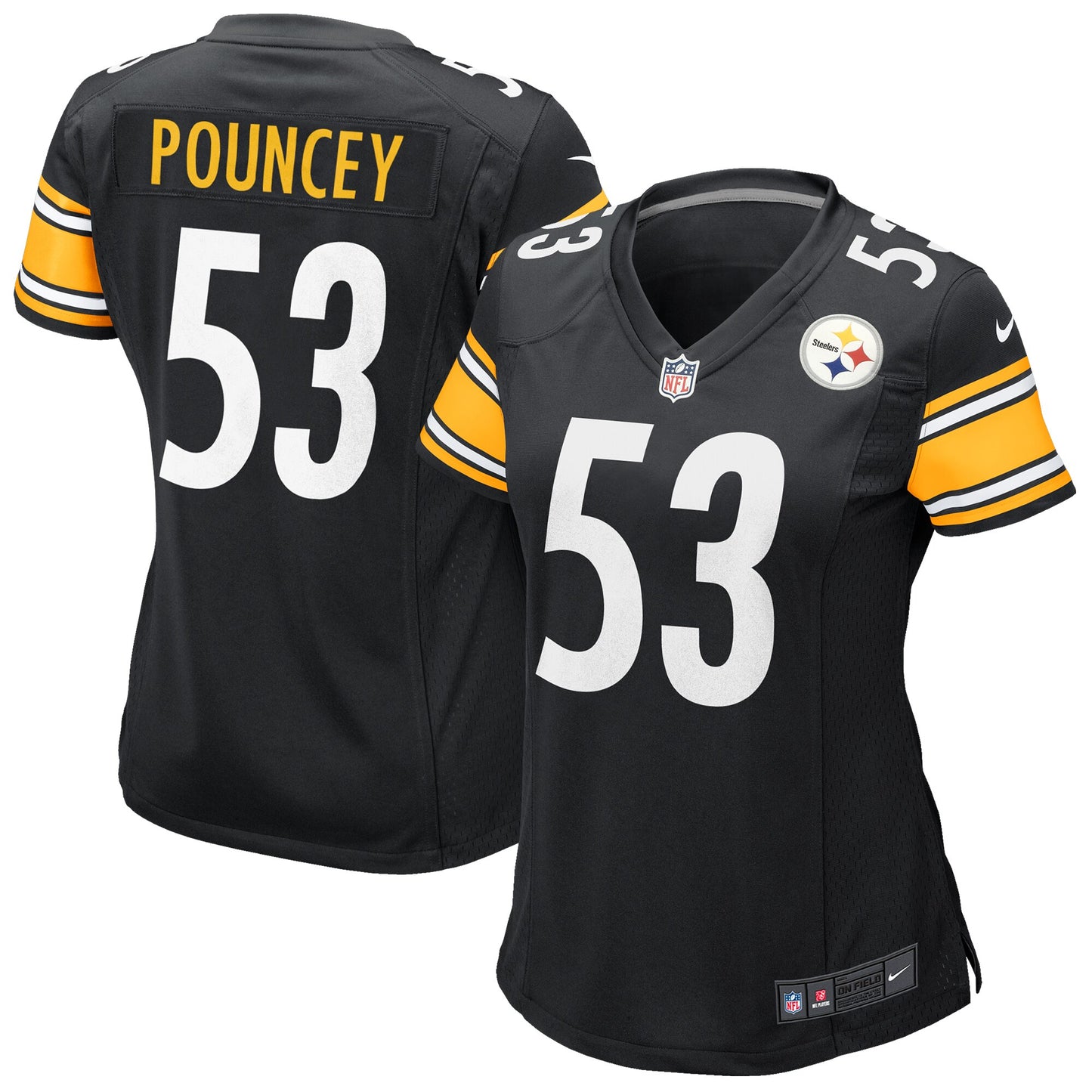Maurkice Pouncey Pittsburgh Steelers Nike Women's Game Jersey - Black