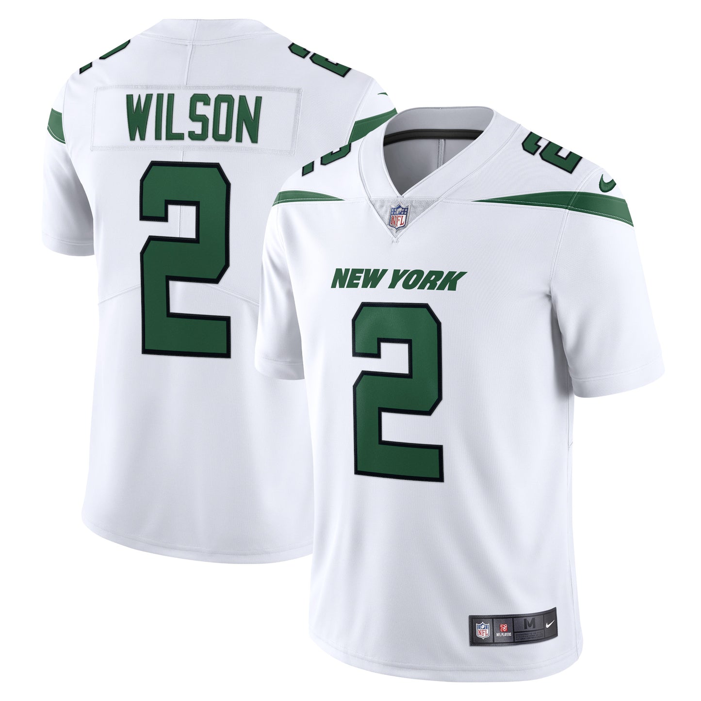 Zach Wilson New York Jets Nike Vapor Limited Jersey - Spotlight White