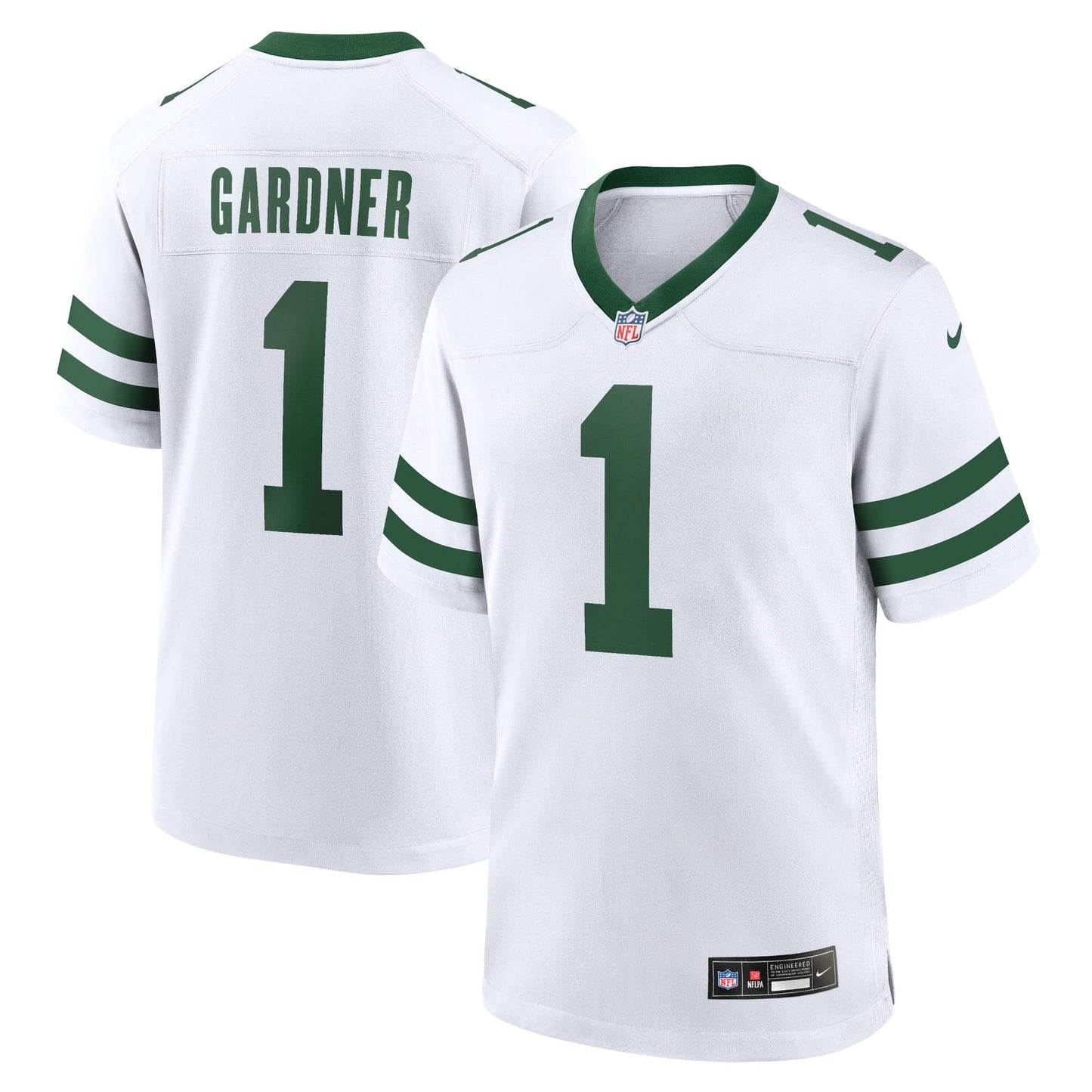 Youth Nike Ahmad Sauce Gardner White New York Jets Game Jersey