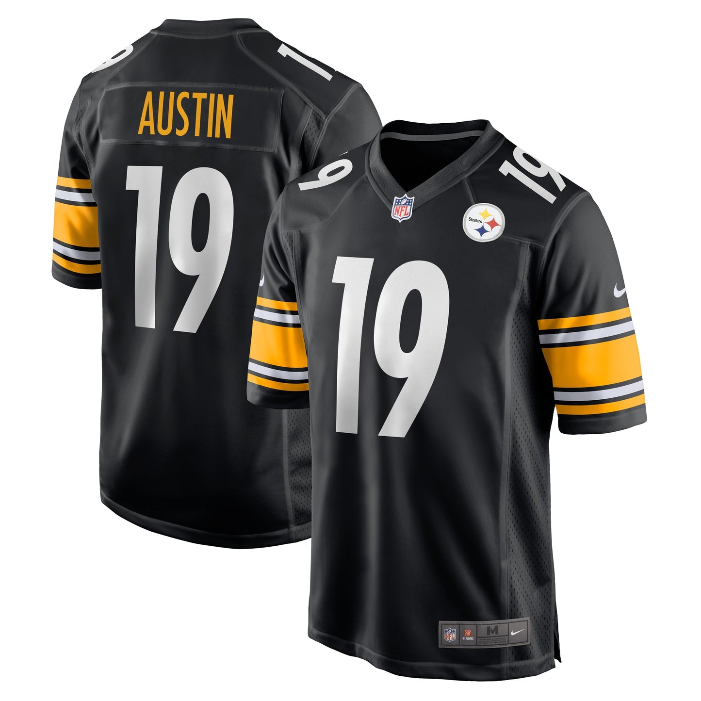 Calvin Austin III Pittsburgh Steelers Nike Game Player Jersey - Black