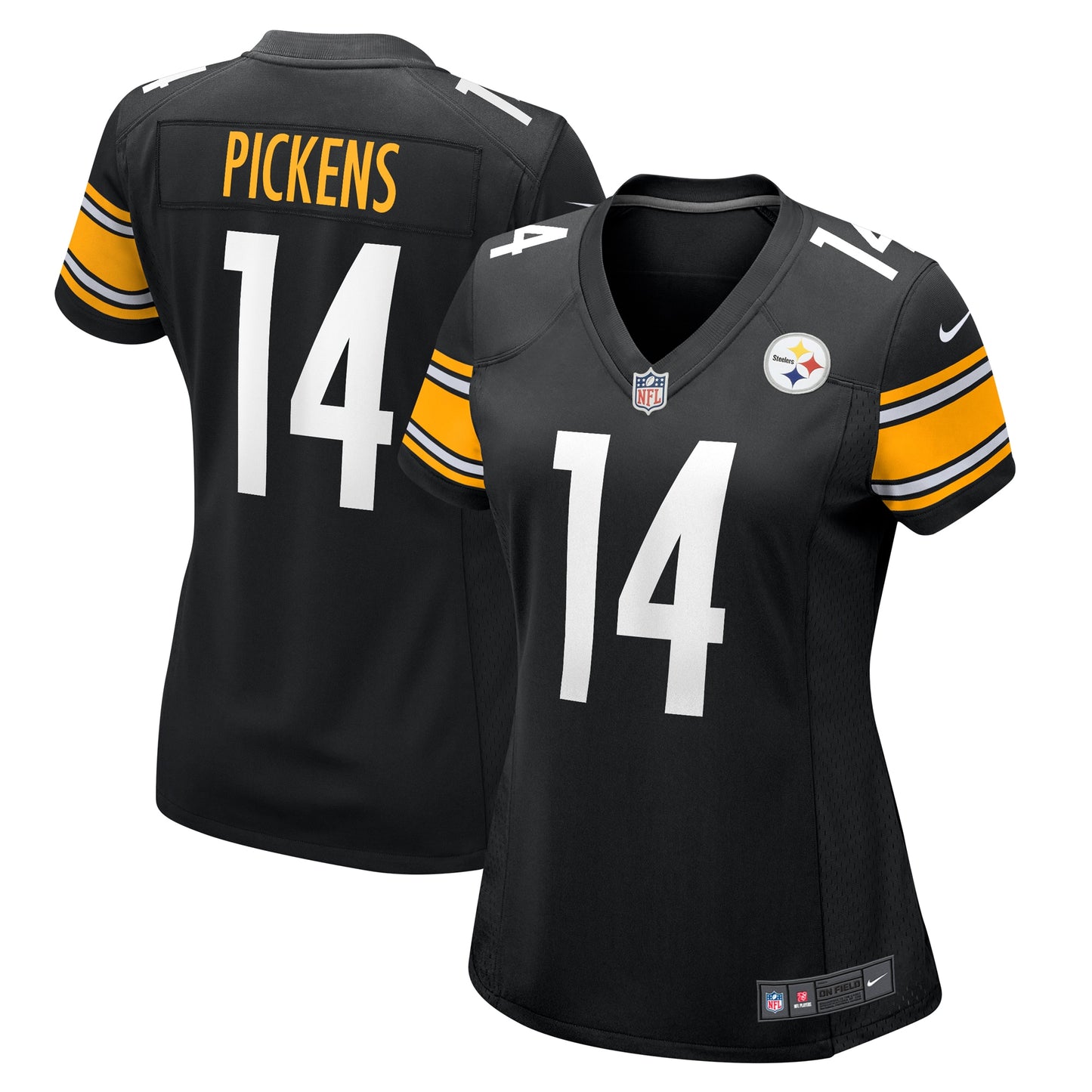 George Pickens Pittsburgh Steelers Nike Women's Game Player Jersey - Black