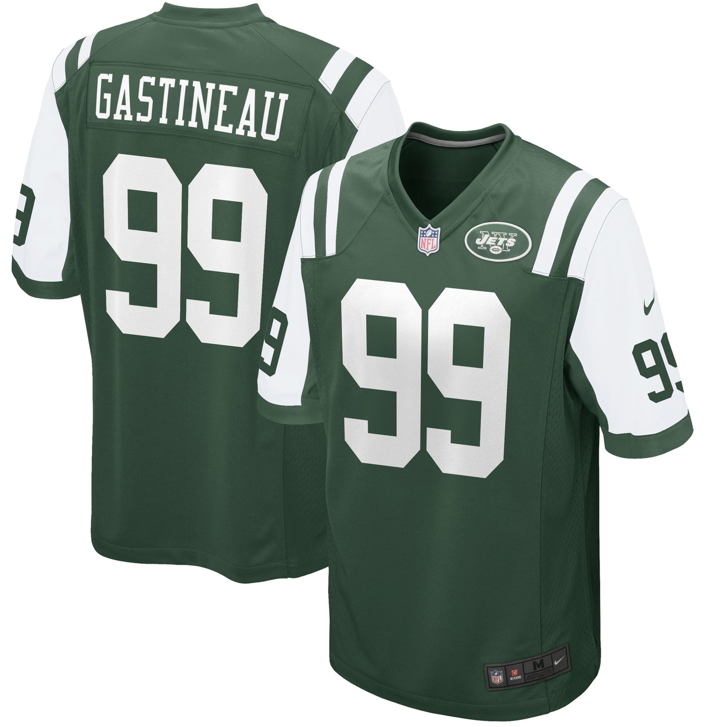 Mark Gastineau New York Jets Nike Retired Player Game Jersey - Green