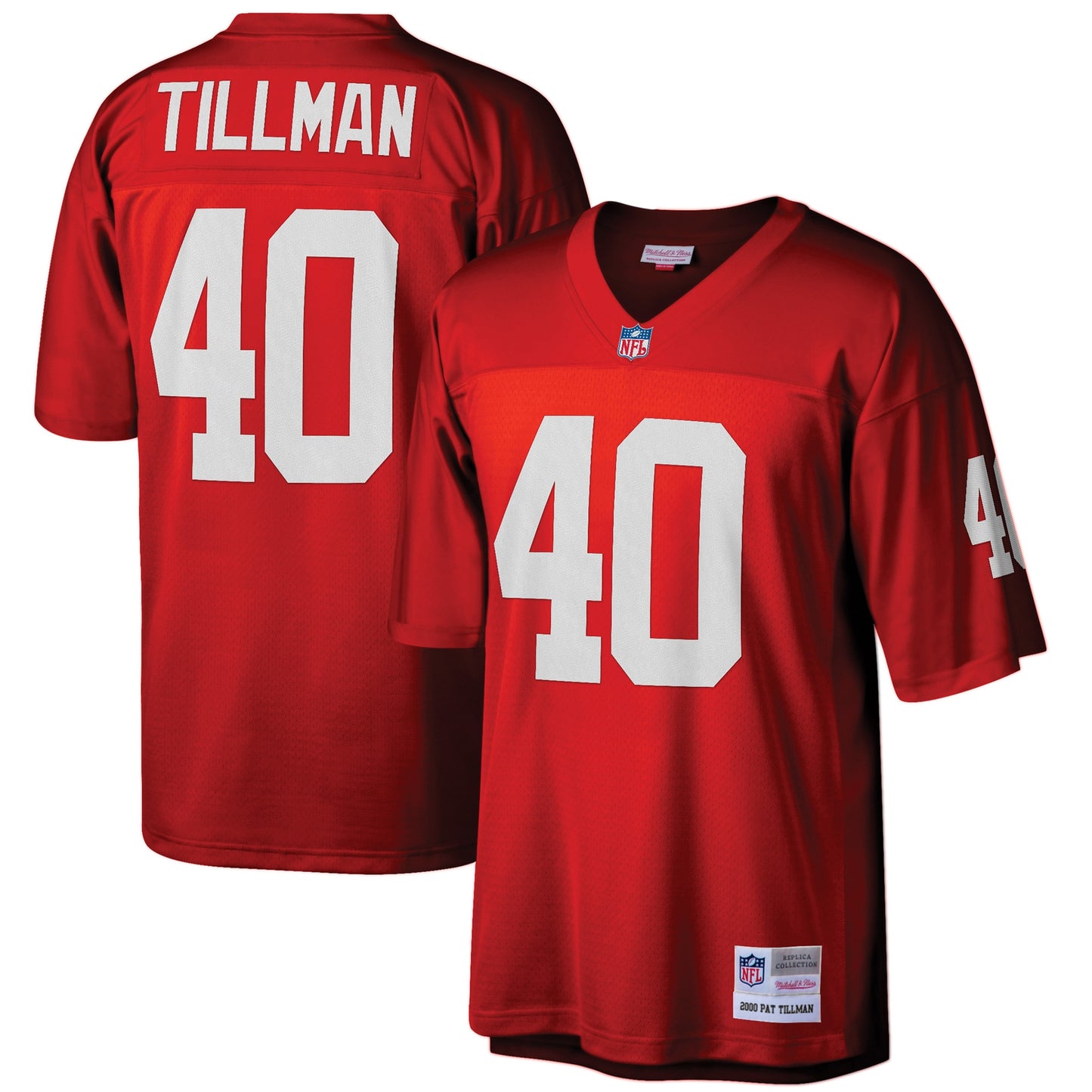 Pat Tillman Arizona Cardinals Mitchell & Ness Big & Tall 2000 Retired Player Replica Jersey - Cardinal