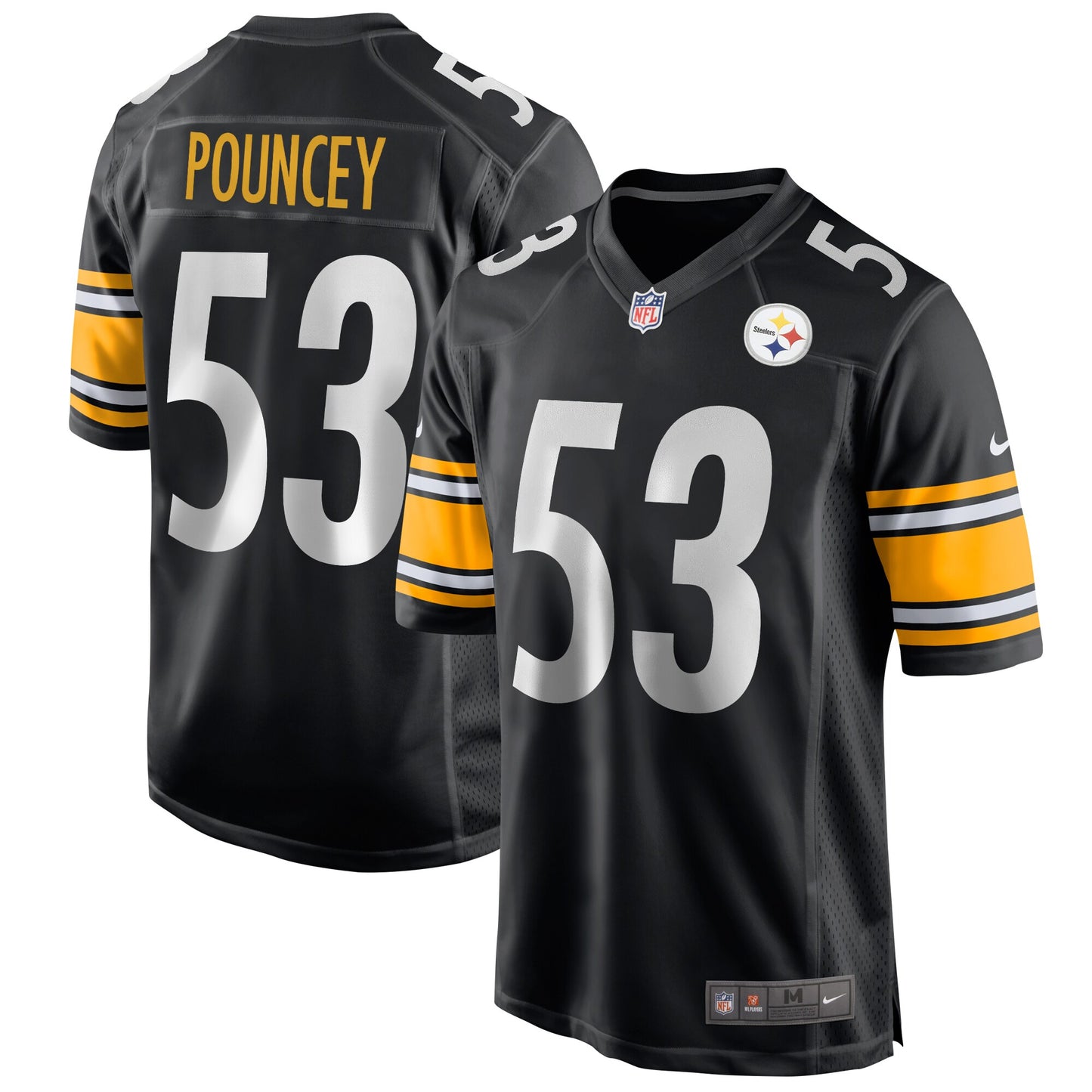 Maurkice Pouncey Pittsburgh Steelers Nike Game Jersey - Black
