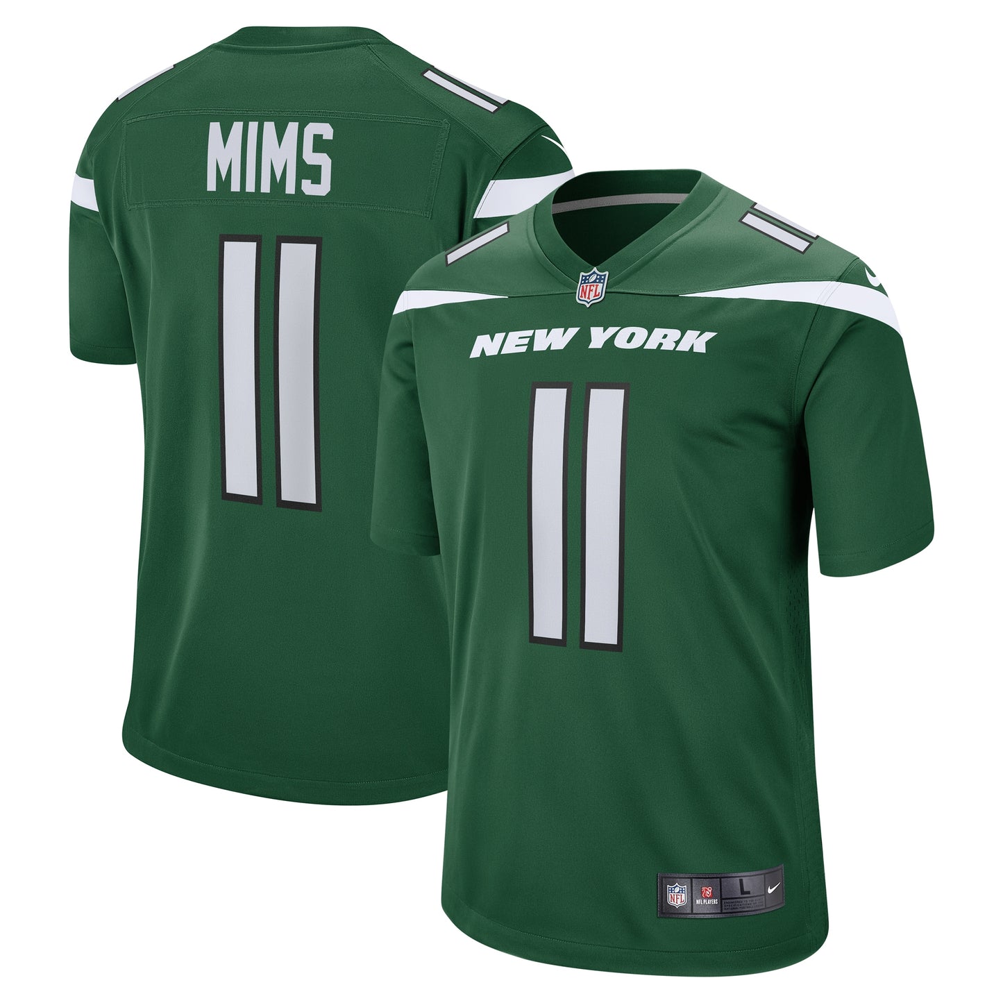 Denzel Mims New York Jets Nike Game Jersey - Gotham Green